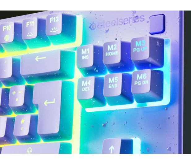 STEELSERIES Apex 3 TKL Lavender 64940 - 1360668 - zdjęcie 5